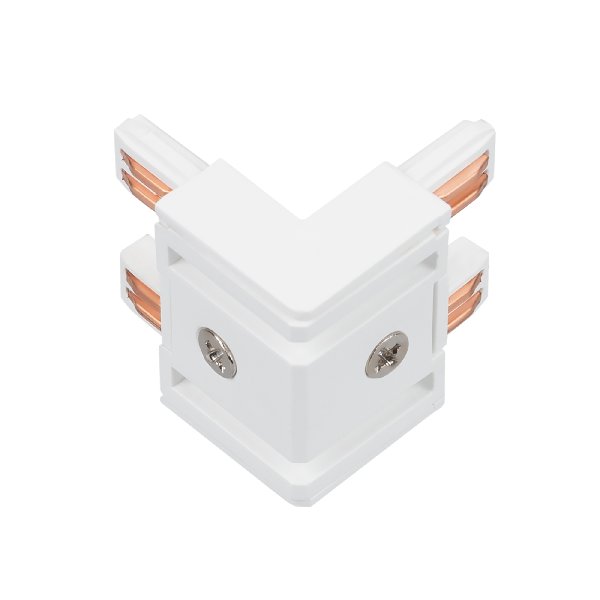 Коннектор угловой MAG-VIBE-CON-L90-INT-POWER (WH, внутренний) (Arlight, IP20 Металл, 5 лет)