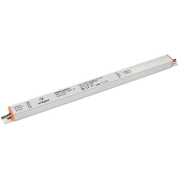 Блок питания ARV-24036-LONG-D (24V, 1.5A, 36W) (Arlight, IP20 Металл, 3 года)