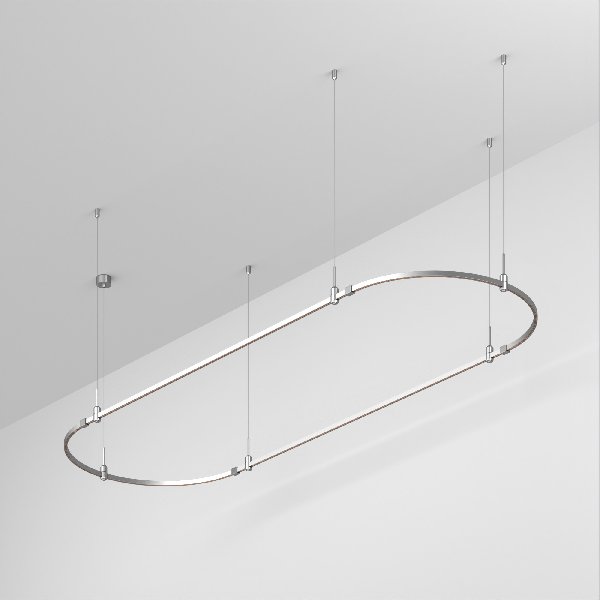 Основание ART-APRIORI-OVAL-HANG-3000x1000 (TN) (Arlight, IP20 Металл, 3 года)