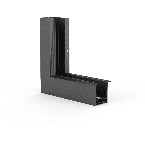 Коннектор угловой MAG-CON-4560-F-L90-INT (BK, 5LN, внутренний) (Arlight, IP20 Металл, 5 лет)