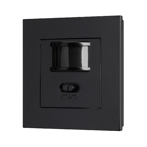 Датчик движения PRIME-PIR-BUILT-200W-BK (230V, 0.87A, MULTI, IP20) (Arlight, Пластик, 5 лет)