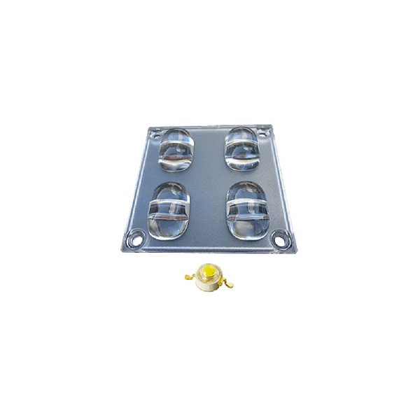 Блок линз STB 4 (130x60°, 4 LED) (Turlens, -)