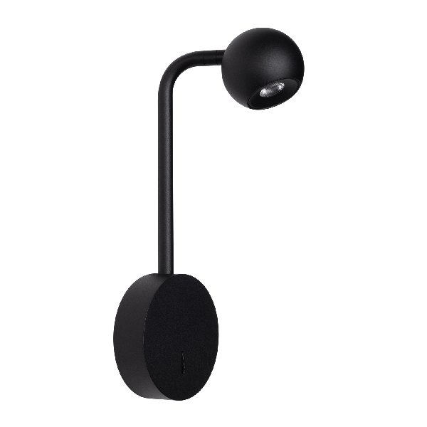 Светильник SP-OTTORI-LONG-WALL-6W Warm3000 (BK, 30 deg, 230V) (Arlight, IP20 Металл, 3 года)