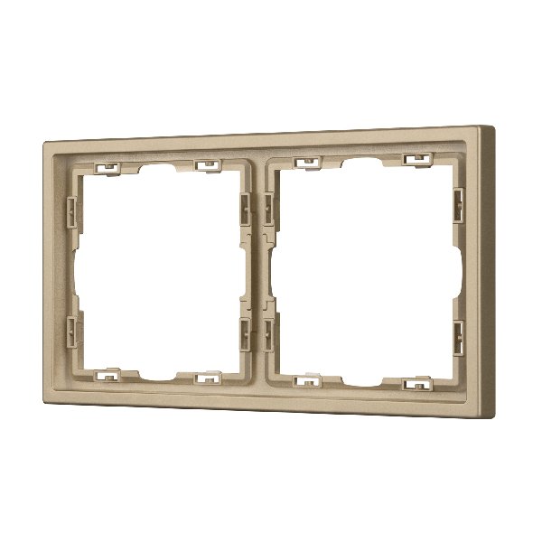 Рамка пластиковая FRM-NOBE-SFPL-2-GD (Arlight, -)