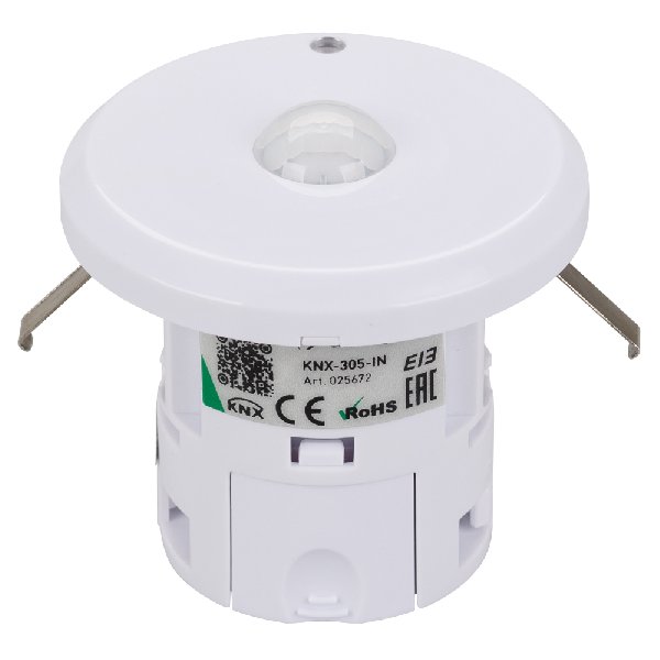 INTELLIGENT ARLIGHT Датчик движения KNX-305-IN (BUS, 5m*10m) (IARL, IP20 Пластик, 2 года)