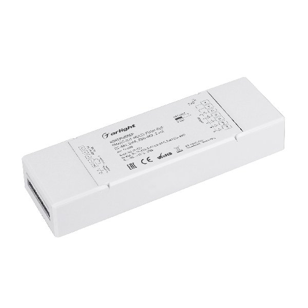 Контроллер SMART-K41-MULTI-PUSH-SUF (12-48V, 5x6A, RGB-MIX, 2.4G) (Arlight, IP20 Пластик, 5 лет)
