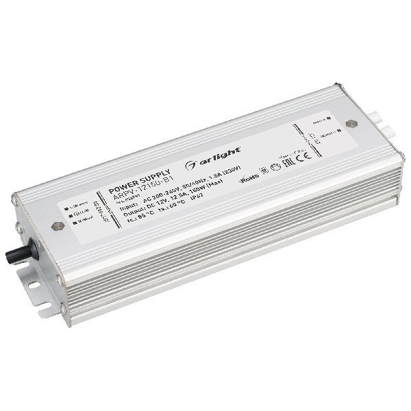 Блок питания ARPV-12150-B1 (12V, 12,5A, 150W) (Arlight, IP67 Металл, 3 года)
