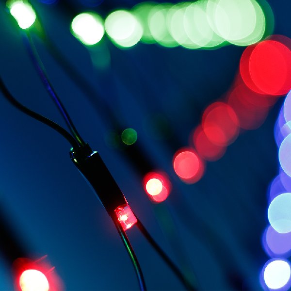 Светодиодная гирлянда ARD-NETLIGHT-CLASSIC-2500x2500-BLACK-432LED RGB (230V, 26W) (Ardecoled, IP65)