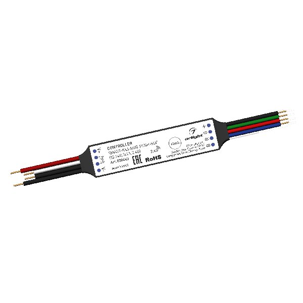 Контроллер SMART-K46-RGB-PUSH-SUF (12-24V, 3x1A, 2.4G) (Arlight, Пластик)