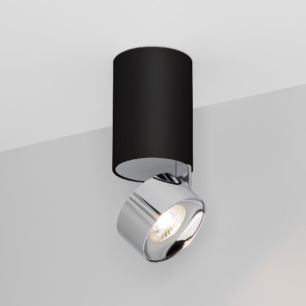 Светильник SP-PLURIO-SURFACE-LONG-R77-9W Day4000 (BK-CHR, 36 deg, 230V) (Arlight, IP20 Металл, 3 год