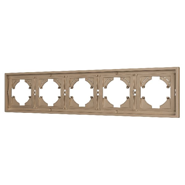 Рамка пластиковая FRM-TENDO-PL-5-GD (Arlight, -)