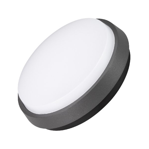 Светильник LGD-GIRO-R175-10W Warm3000 (GR, 110 deg, 230V) (Arlight, IP54 Металл, 3 года)