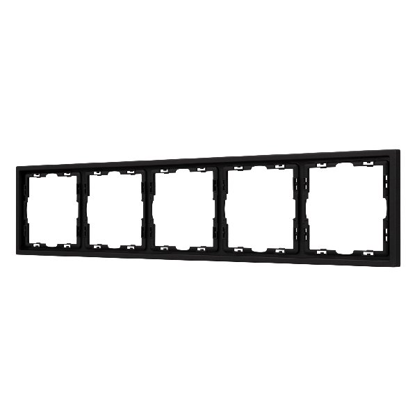 Рамка пластиковая FRM-NOBE-SFPL-5-BK (Arlight, -)