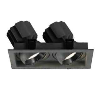 Светильник MS-VORTEX-BUILT-S210x117-2x20W Day4000 (BK-BK, 40 deg, 230V) (Arlight, IP20 Металл, 5 лет