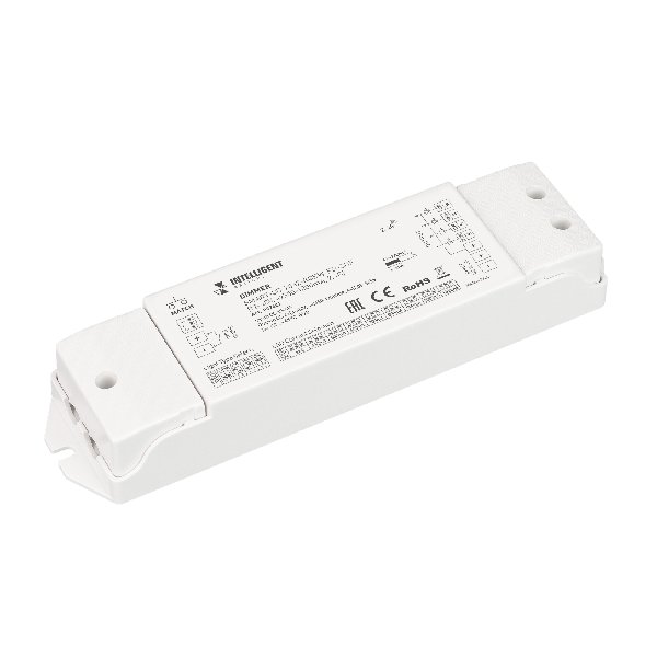 INTELLIGENT ARLIGHT Диммер SMART-CC-2042-RGBW-PD-SUF (12-48V, 4x350-1200mA, 2.4G) (IARL, IP20 Пласти