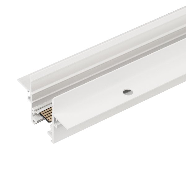 Трек встраиваемый MAG-TRACK-2538-FDW-1000 (WH, 5LN) (Arlight, IP20 Металл, 5 лет)