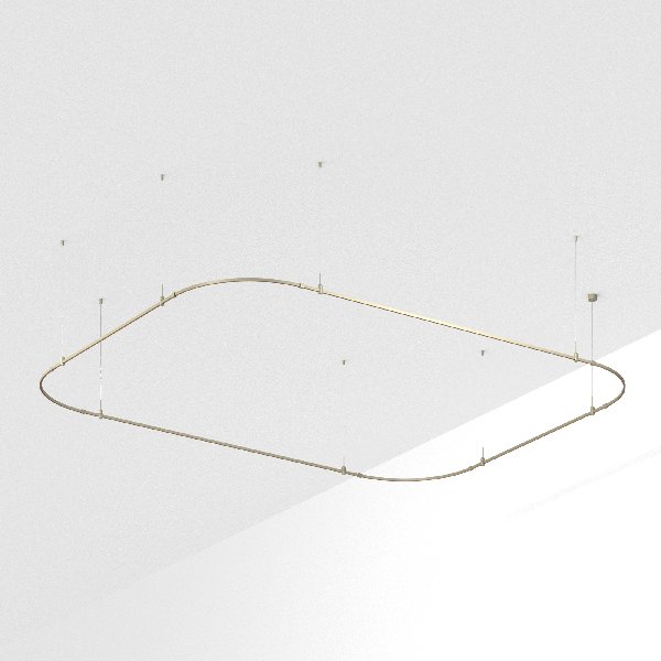 Основание ART-APRIORI-RECTANGLE-SOFT-HANG-4500x3500 (OG) (Arlight, IP20 Металл, 3 года)