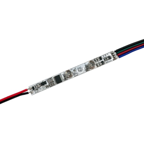 INTELLIGENT ARLIGHT Диммер SMART-PWM-103-12-RGB-IN (5-24V, 3x1.5A, 2-button, SENS) (IARL, IP20 Пласт