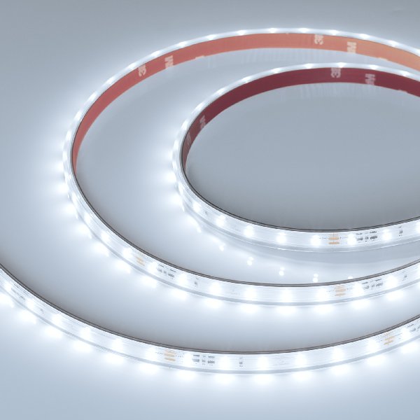 Лента герметичная IC-PS-A60-10mm 24V White6000 (4.8 W/m, IP67, 2835, 10m) (Arlight, стабилизированна