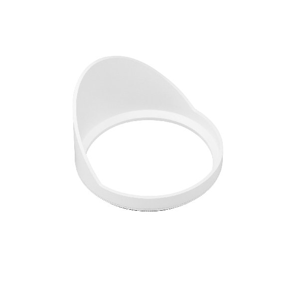 Насадка антибликовая LGD-ARTIFACT-HALF-SNOOT-R65 (WH) (Arlight, Металл)