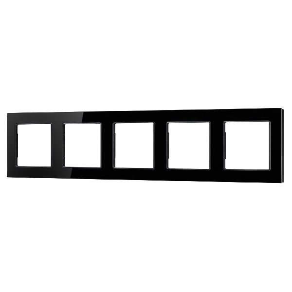Рамка стеклянная FRM-GLARE-GS-5-BK (Arlight, -)