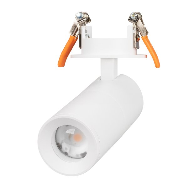 Светильник LGD-ARTEMIS-BUILT-FLAP-R55-12W Warm2700 (WH, 8-80 deg, 230V) (Arlight, IP20 Металл, 5 лет