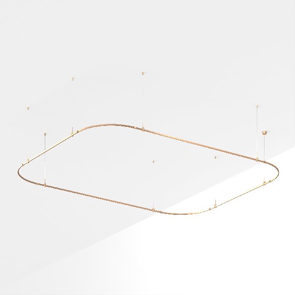 Основание ART-APRIORI-RECTANGLE-SOFT-HANG-4500x3500 (GD) (Arlight, IP20 Металл, 3 года)