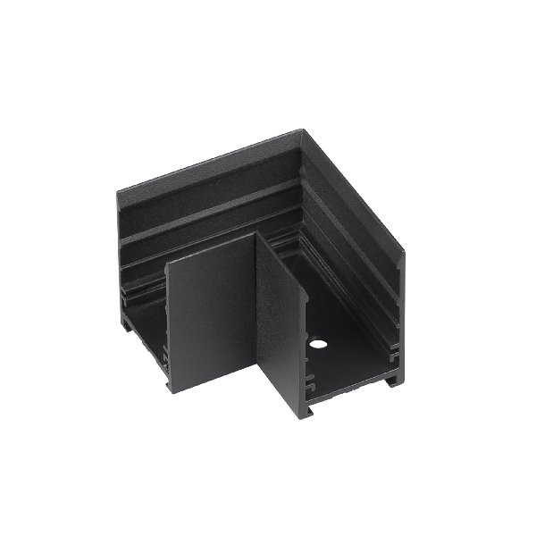 Коннектор угловой MAG-CON-MINI-2538-L90 (BK) (Arlight, IP20 Металл, 5 лет)