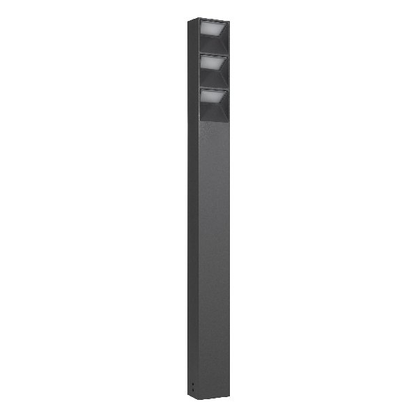 Светильник LGD-TILLIS-BOLL-H900-12W Warm3000 (GR, 92 deg, 230V) (Arlight, IP65 Металл, 3 года)