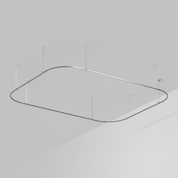 Основание ART-APRIORI-RECTANGLE-SOFT-ROD-800-4500x3500 (TN) (Arlight, IP20 Металл, 3 года)