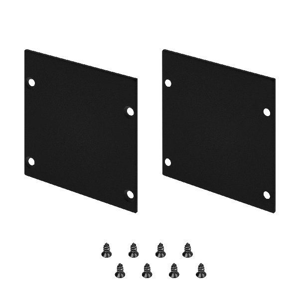 Заглушка LINE-S-5050 BLACK глухая (Arlight, Металл)