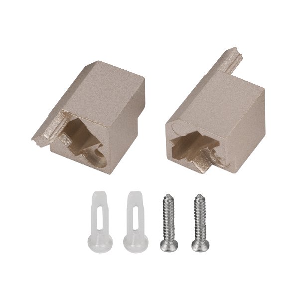 Заглушка SL-KANT-H10-SQUARE CHAMPAGNE GOLD (Arlight, Пластик)