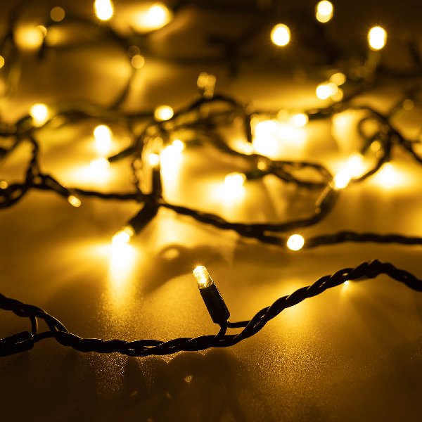 Светодиодная гирлянда ARD-STRING-PRO-1000-GREEN-100LED-PULSE Warm (230V, 7W) (Ardecoled, IP65, 2 год