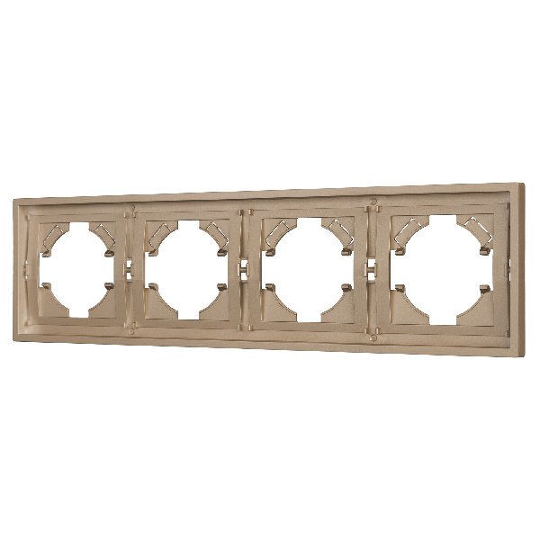 Рамка пластиковая FRM-TENDO-PL-4-GD (Arlight, -)