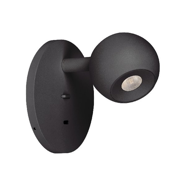 Светильник SP-OTTORI-WALL-CHARGE-6W Warm3000 (BK, 30 deg, 230V, USB-C) (Arlight, IP20 Металл, 3 года