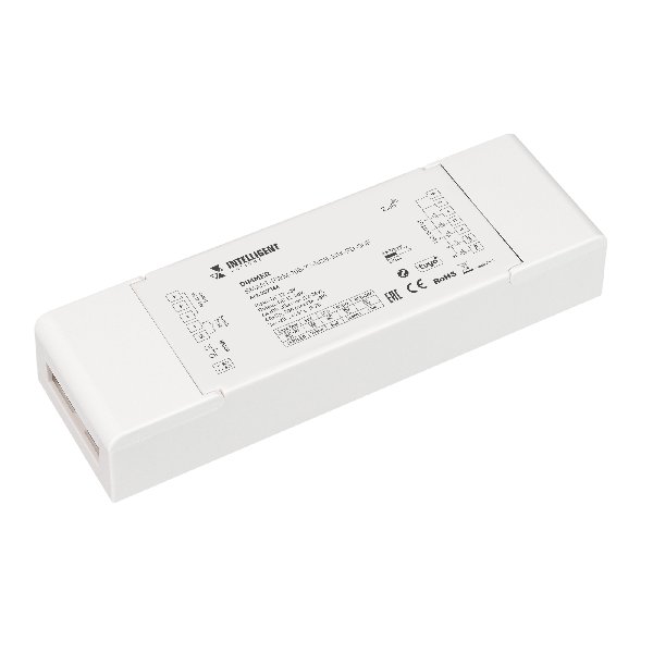 INTELLIGENT ARLIGHT Диммер SMART-PWM-105-72-RGB-MIX-PD-SUF (12-48V, 5x6A, ZB, 2.4G) (IARL, IP20 Плас