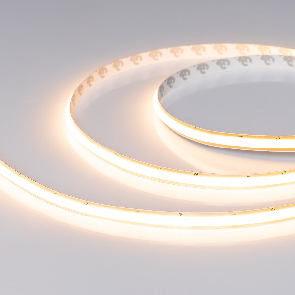 Лента SOB-M288-10mm 24V Warm2700 (10 W/m, IP20, 5m) (Arlight, резка 1 светодиод)