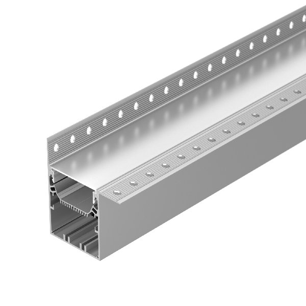 Профиль SL-LINIA55-FANTOM-EDGE-2000 ANOD (Arlight, Алюминий)