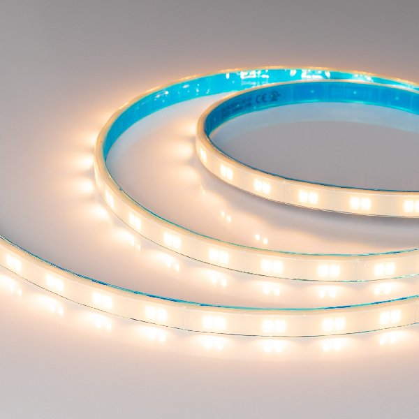 Лента герметичная XRT-TPU-A80-12mm 24V Warm2700 (10 W/m, IP67, 5m) (Arlight, CRI>90)