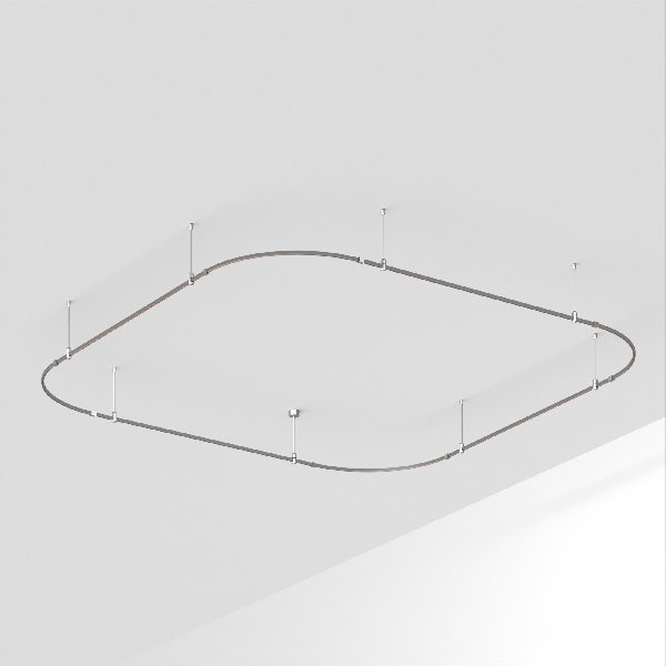 Основание ART-APRIORI-QUADRAT-SOFT-ROD-400-3500x3500 (TN) (Arlight, IP20 Металл, 3 года)