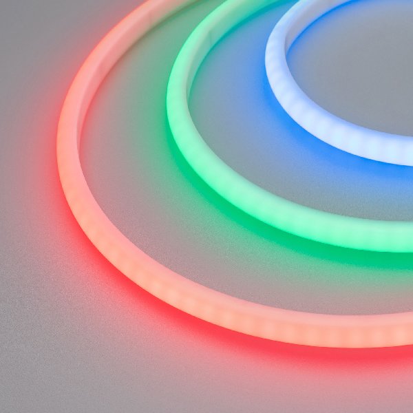 яяя Лента RTW-5000PWT-4040-120-24V RGB (13mm, 14W/m, IP68, High temp) (Arlight, Герметичный)