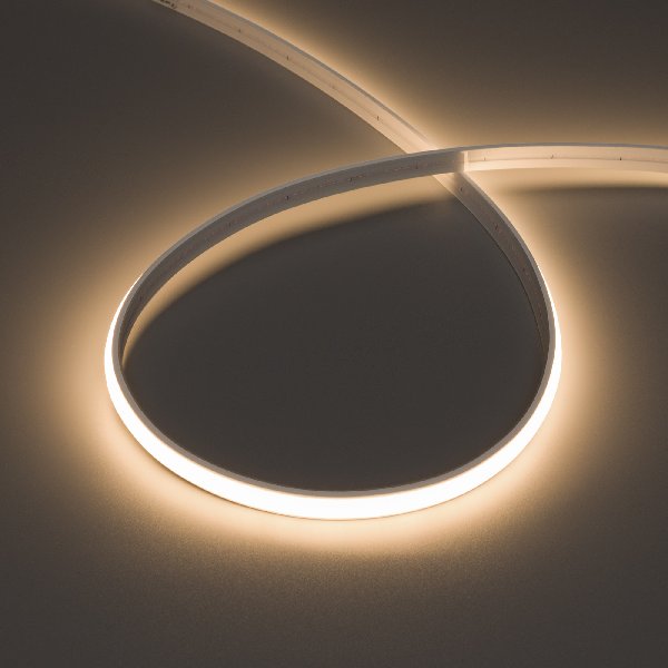 Лента герметичная MOONLIGHT-TOP-M280-10x5mm 24V Warm3000 (15 W/m, IP65, 5m, wire x1)  (Arlight, Выво