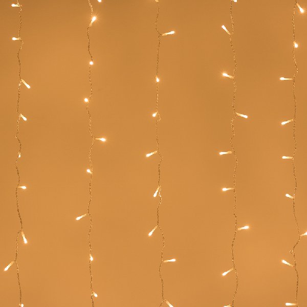 Светодиодная гирлянда ARD-CURTAIN-HOME-1500x1500-CLEAR-144LED Warm (230V, 6W) (Ardecoled, IP20)