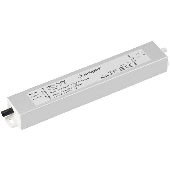Блок питания ARPV-24030-B (24V, 1.3A, 30W) (Arlight, IP67 Металл, 3 года)