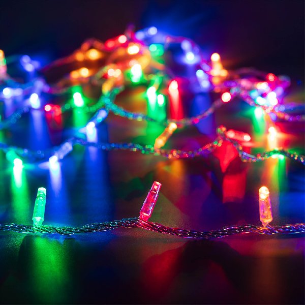 Светодиодная гирлянда ARD-STRING-CLASSIC-10000-CLEAR-100LED-LIVE RGB (230V, 7W) (Ardecoled, IP65, 1 