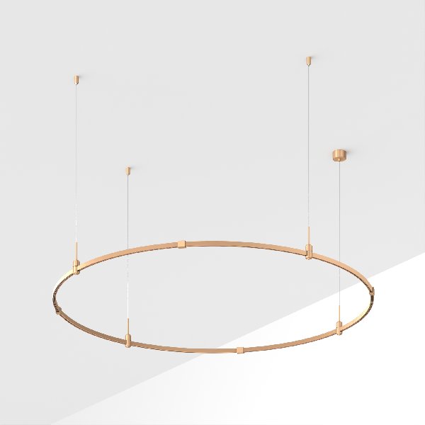 Основание ART-APRIORI-ROUND-HANG-R1800 (GD) (Arlight, IP20 Металл, 3 года)