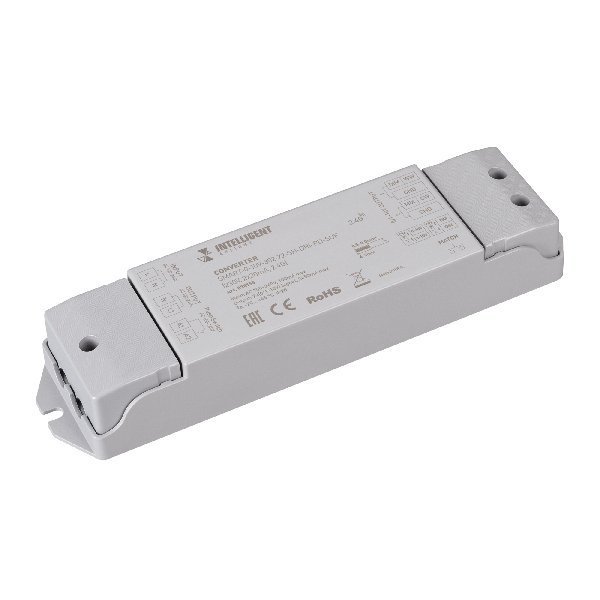 INTELLIGENT ARLIGHT Конвертер SMART-0-10V-302-72-SH-DRI-PD-SUF (230V, 2x20mA, 2.4G) (IARL, IP20 Плас