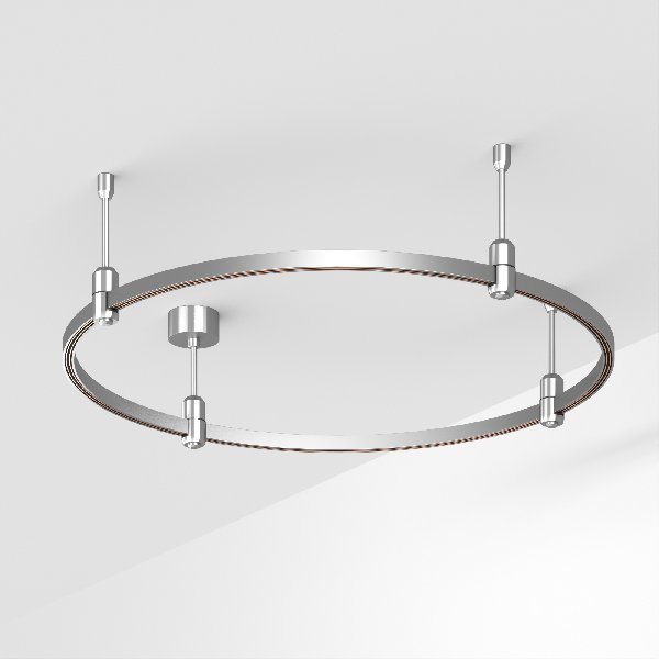 Основание ART-APRIORI-ROUND-ROD-200-R800 (TN) (Arlight, IP20 Металл, 3 года)