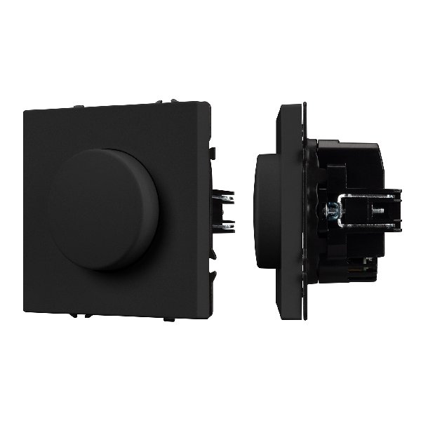 Механизм светорегулятора SWT-NOBE-DLR-SFPL-BK (250V, 300W) (Arlight, Черный оникс)