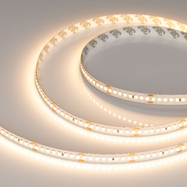 Лента RT-A192-10mm 24V Warm2700 (17.6 W/m, IP20, 2835, 5m) (Arlight, высок.эфф.150 лм/Вт)